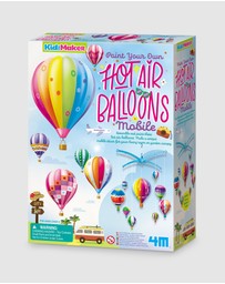 4M - 4M - KidzMaker - Hot Air Balloons Mobile