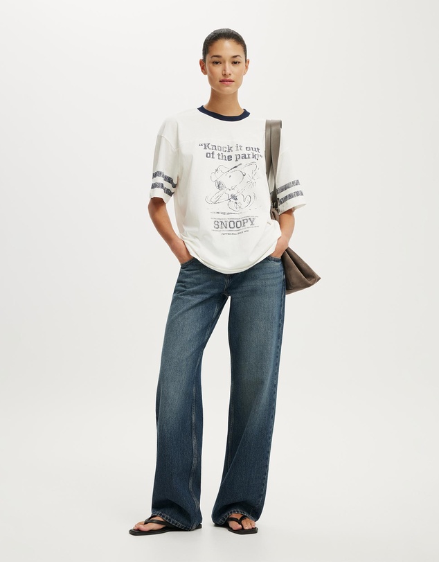 Cotton On - The Lcn Boxy Graphic Tee