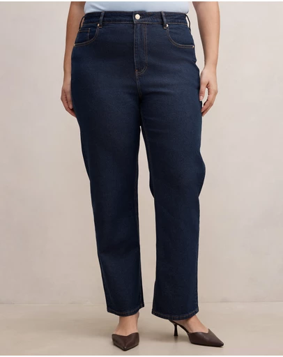 Forever New Curve - Anna Curve Straight Leg Jeans