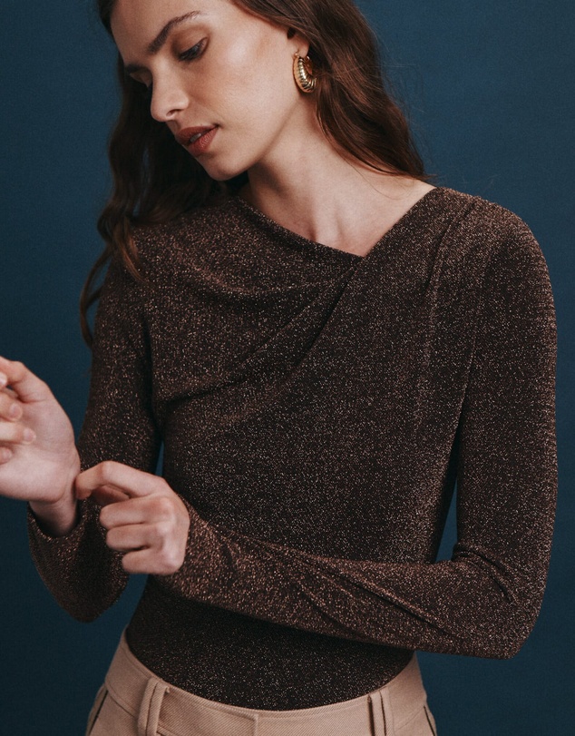 SABA - Birdie Sparkle Long Sleeve Top