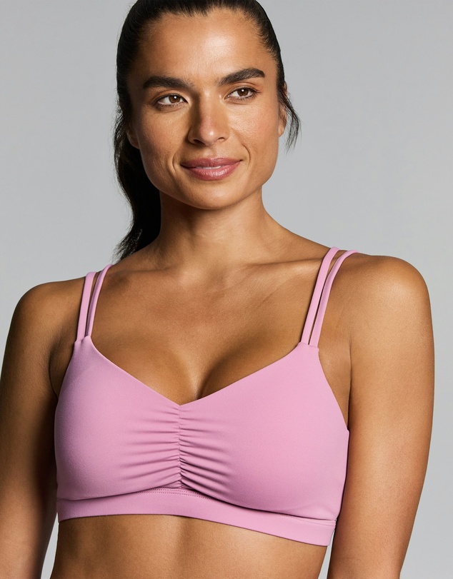 Rockwear - Rouched Medium Impact Sports Bra D E