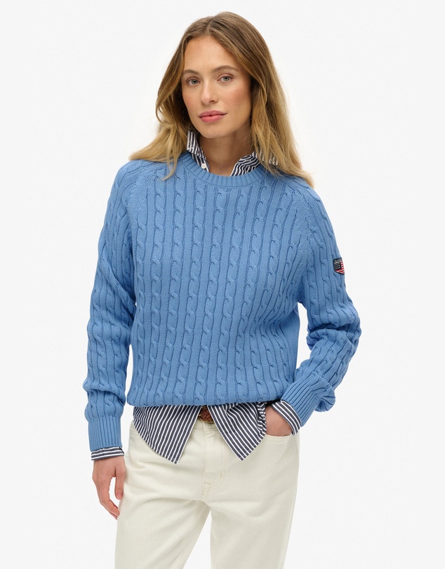 Superdry - Slouchy Cable Knit