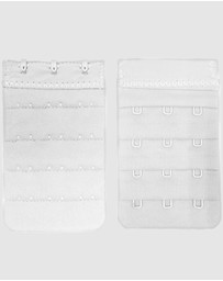 B Free Intimate Apparel - 3x4 Hook Bra Extender - 6 Pack