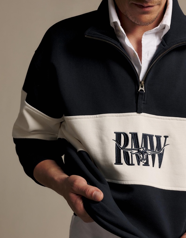 R.M.Williams - Heritage Panel Quarter Zip