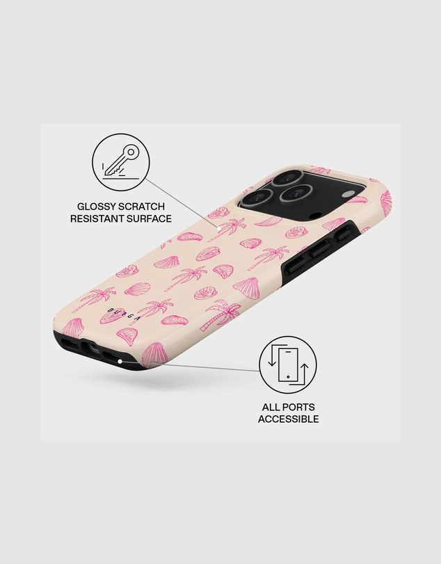 Burga - Burga iPhone 17 Pro Tough Magsafe Case Beach Please