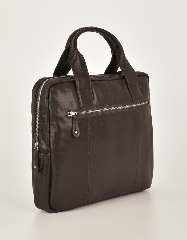 Cobb & Co - Turner Leather Laptop Satchel