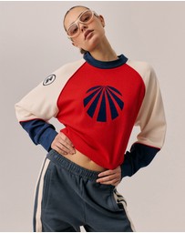 Araminta James - Races Waffle Sweatshirt