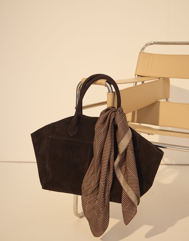 Oxford - Riley Suede Tote Bag