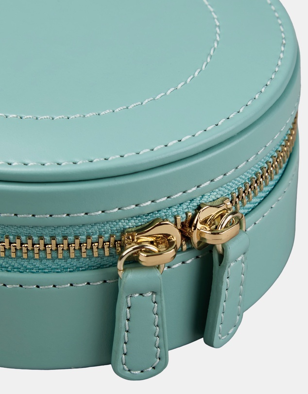 Wolf - WOLF Sophia Round Zip Case Jade Fruit Botanical