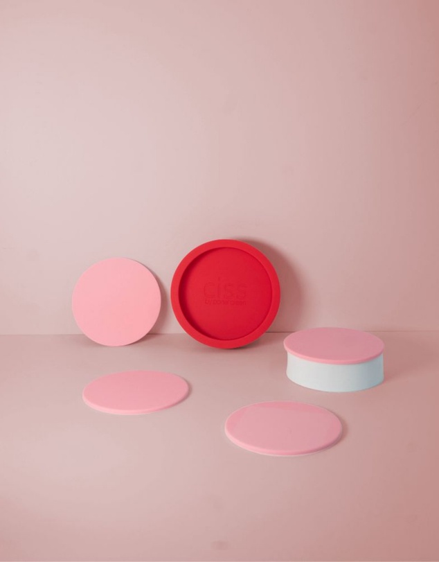 porter green - ciss | unbreakable silicone coasters