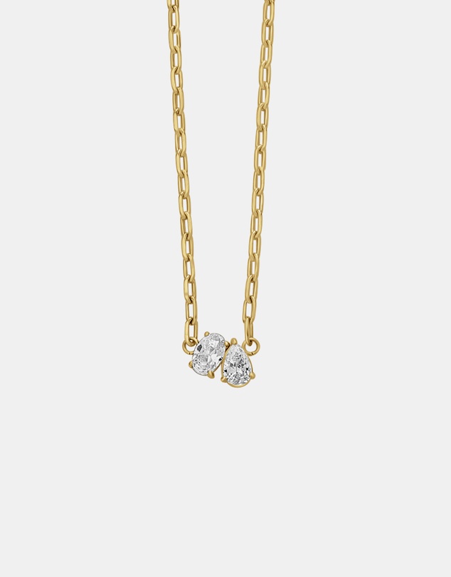 Zoe Olivia - Waterproof Toi Et Moi Necklace