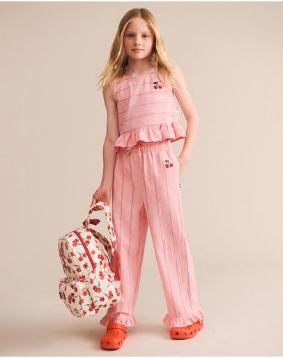 Raspberry & Strawberry Stripe