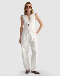 Decjuba - Maddie Longline Knit Vest