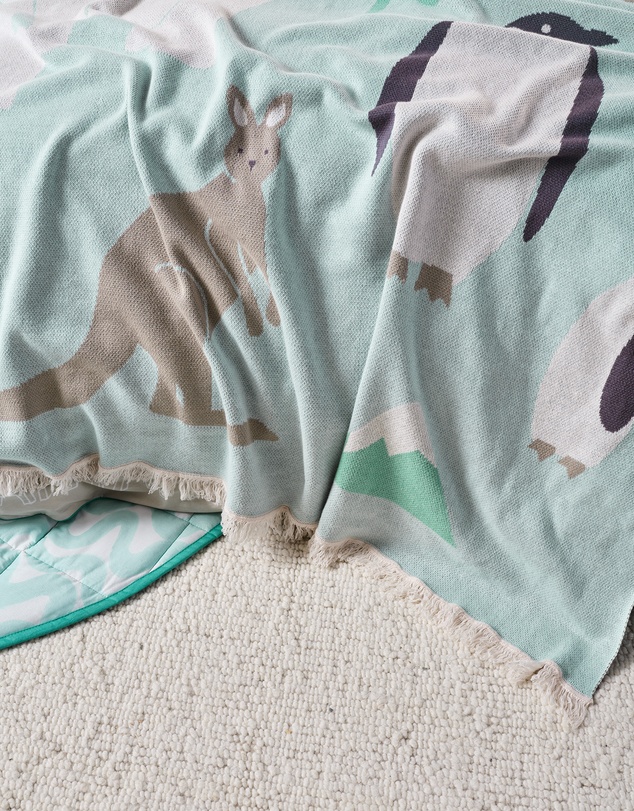 Linen House Kids - Atlas Blanket
