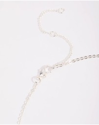 Lovisa - Silver Plated 45cm Cross Necklace