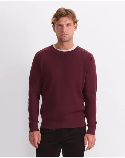 Sportscraft - Raglan Crew Neck Sweater
