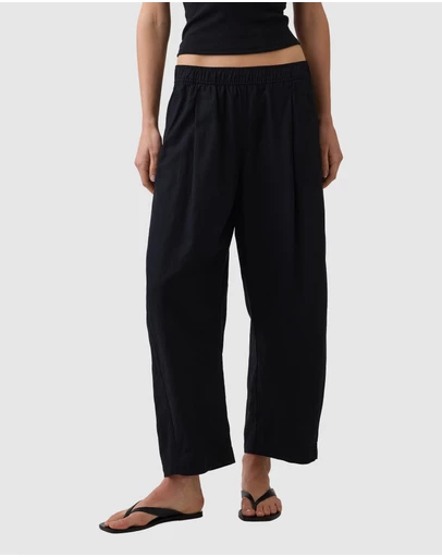 GAP - Linen Barrel Pants