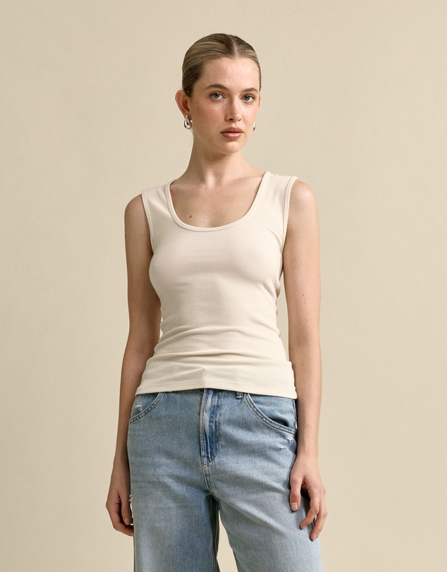 MVN - Soft Scoop Neck Top