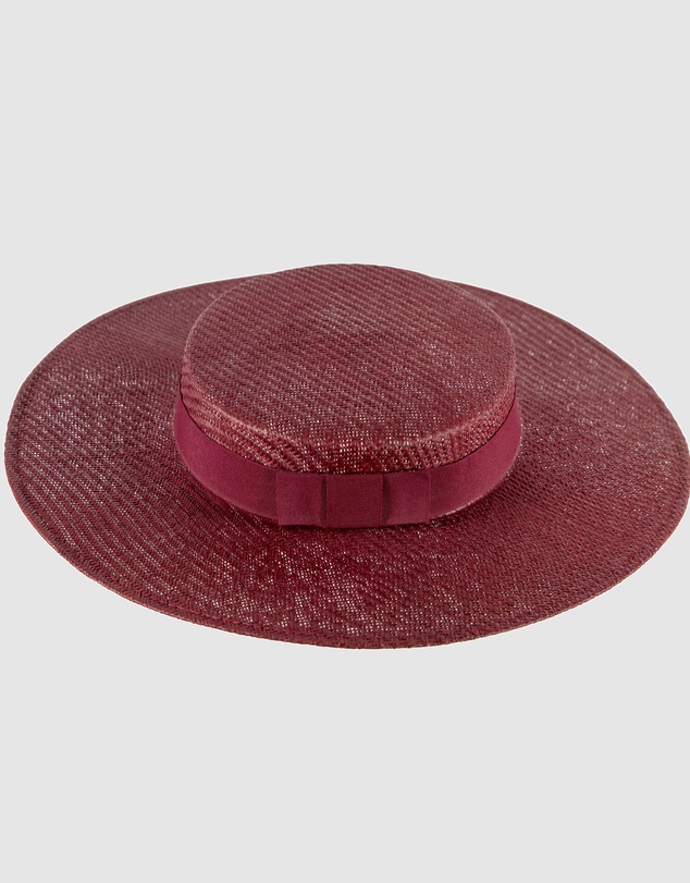 Max Alexander - Wine Boater Hat