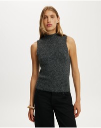 Cotton On - Dreamy Mock Neck Vest