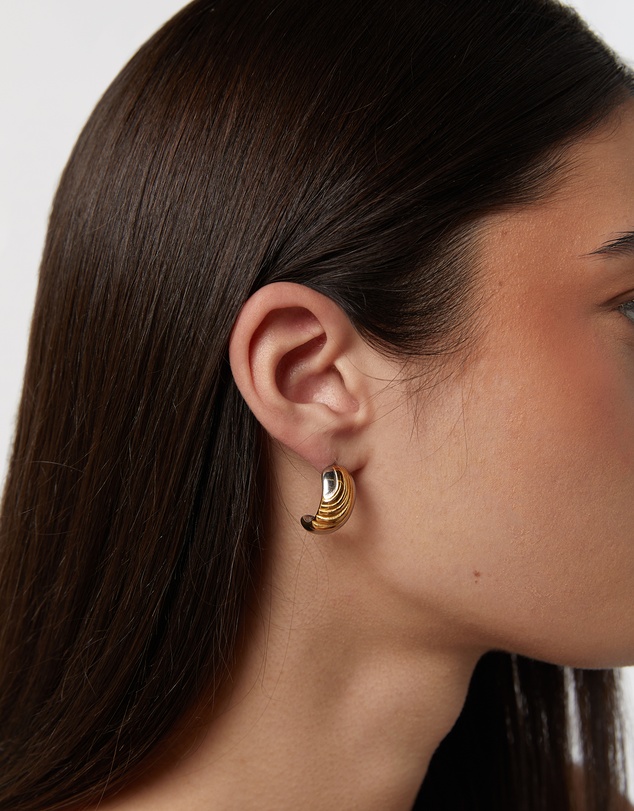 PETA AND JAIN - Solace Curved Earrings