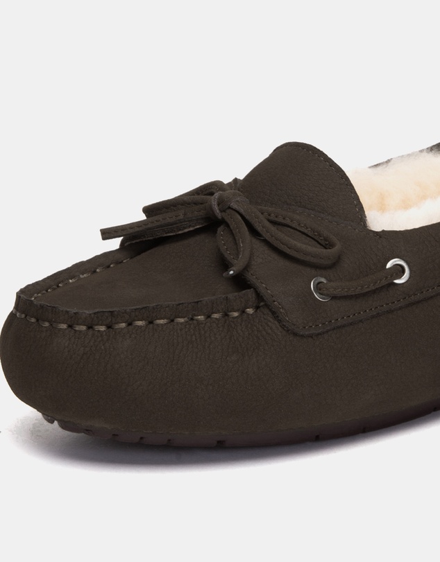 EVERAU - EverAU Ugg Pommie Cow Leather Upper Moccasins