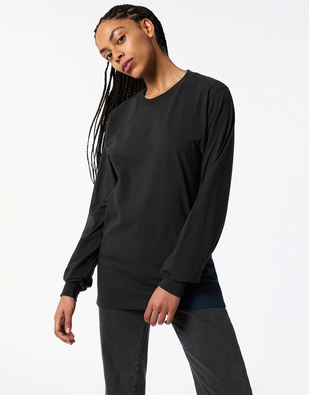 American Apparel - Unisex Fine Jersey Long Sleeve T-Shirt