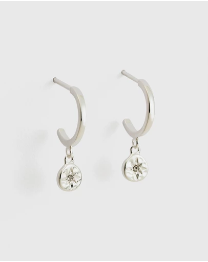 Kirstin Ash - Star Coin Hoops