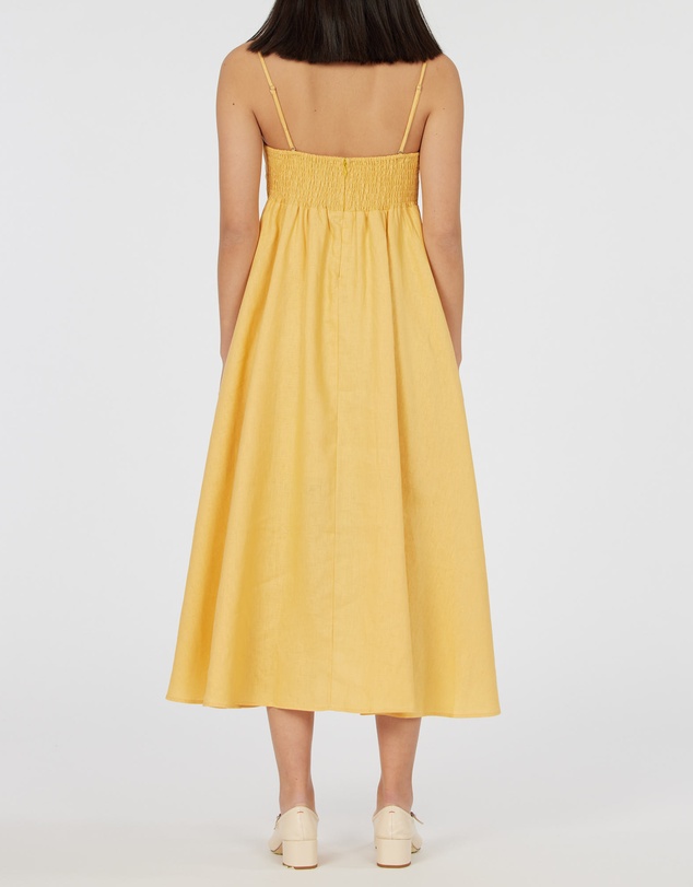 Amelius - Corinna Linen Midi Dress