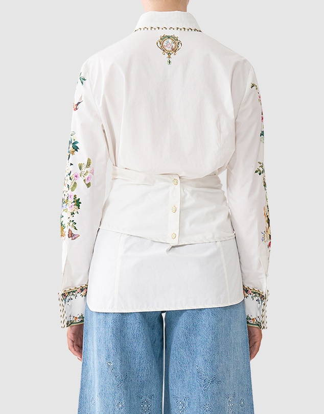Camilla - Front Wrap Shirt