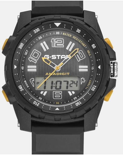 G-Star - Ops 01 Black Ana-Digi Watch