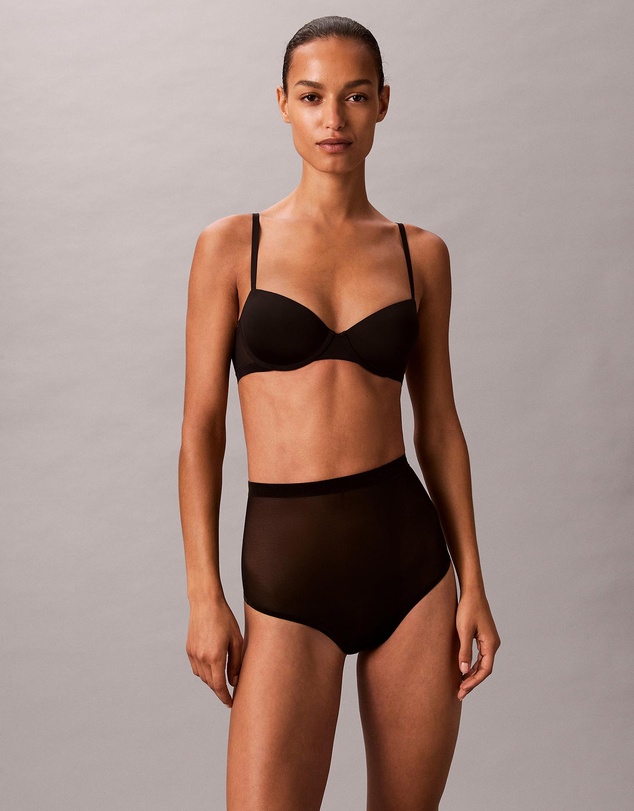 Calvin Klein - Minimalist Mesh High Waist Thongs