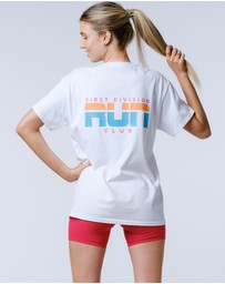 First Division - Retro Run Club Tee