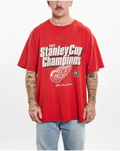 Vintage by The Real Deal - Pre Loved - Vintage NHL Detroit Red Wings Tee