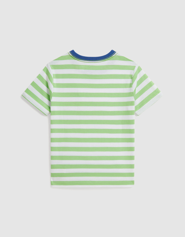 Polo Ralph Lauren - Striped Cotton Jersey Pocket Tee - Babies-Kids