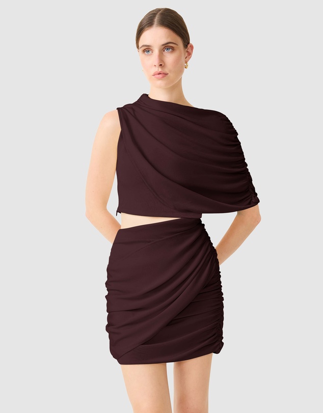 Elliatt - Simone Cape Mini Dress