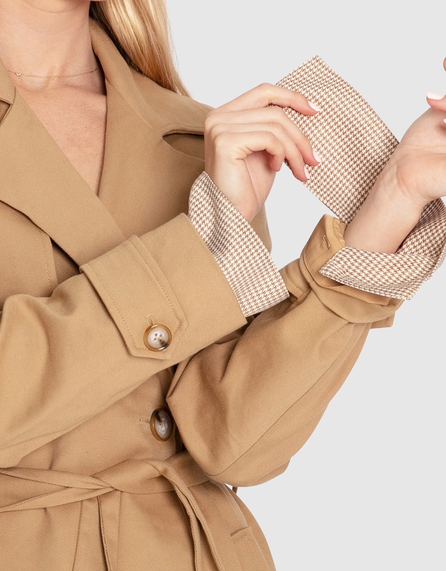 Belle & Bloom - Empirical Trench Coat