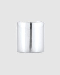 Kuzzoi - ICONIC EXCLUSIVE - Earrings Male Earcuff Wide Single 925 Sterling Silver