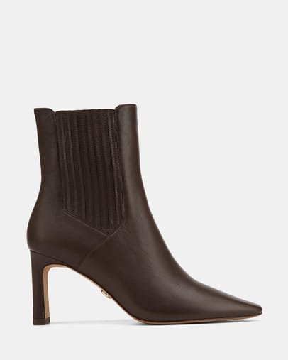 DARK BROWN LEATHER