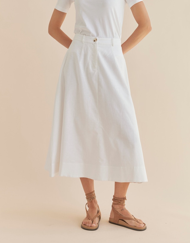 Amelius - Barossa Linen Skirt