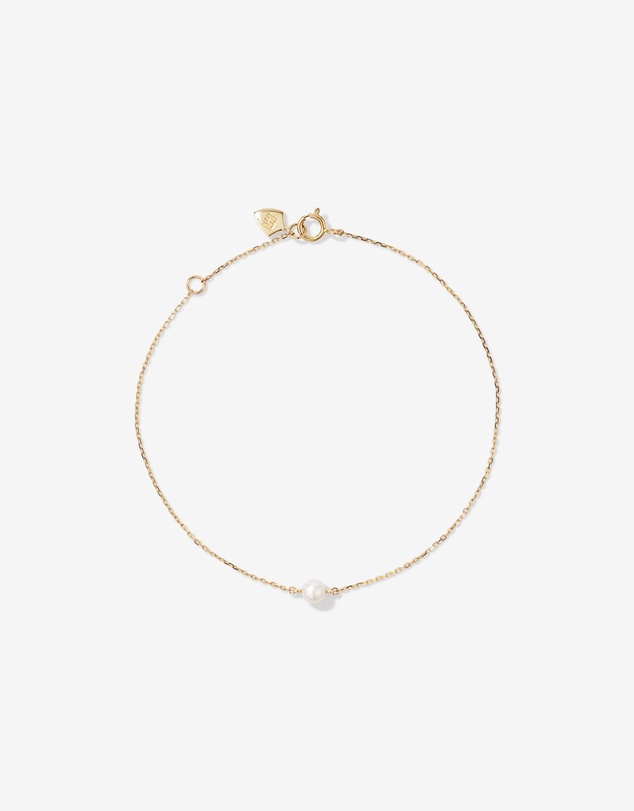 Michael Hill - Bracelet with Cultured Freshwater Pearl in 10kt Yellow Gold