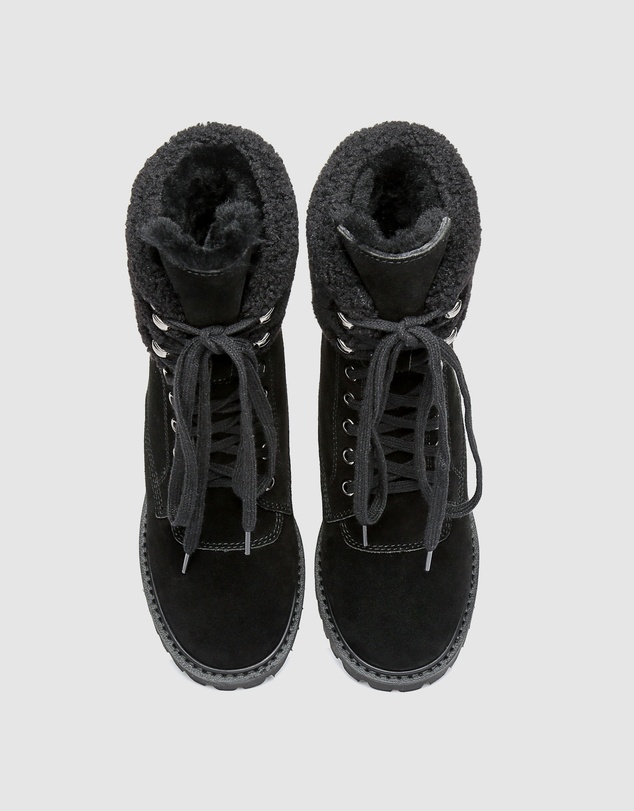 EVERAU - Australian Shepherd Ugg Mina Cow Suede Upper Martens