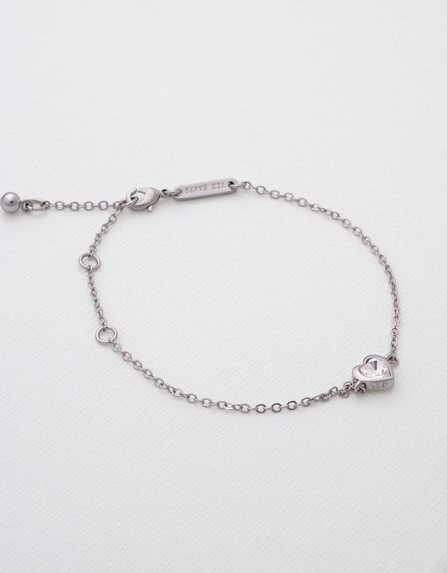 Ted Baker - HANSAA: Crystal Heart Adjustable Bracelet