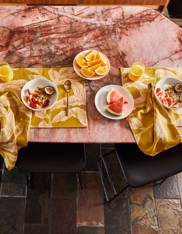 Mosey Me - Meridian Gold Napkin Set