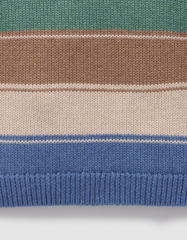 Purebaby - Forest Striped Jumper -Kids-Babies
