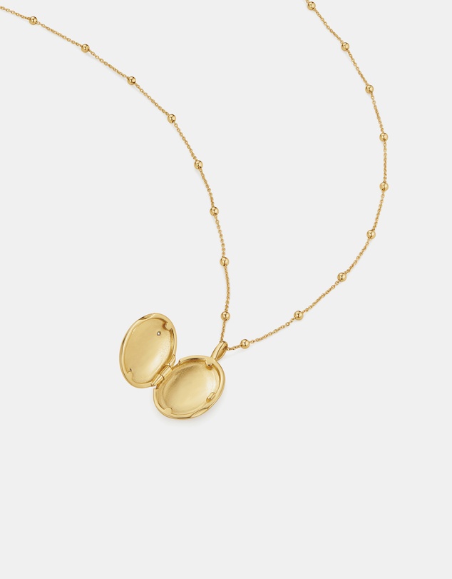 Ania Haie - Gold Butterfly Locket Necklace