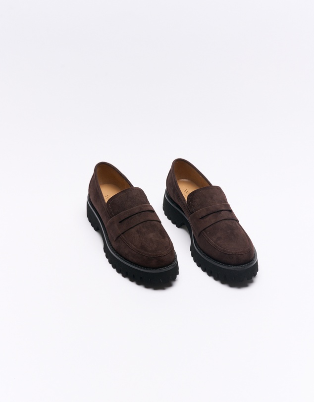 Walnut Melbourne - Coco Leather Loafer