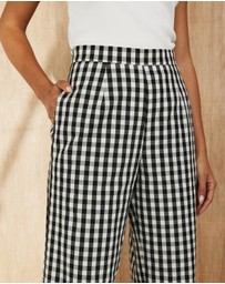 Atmos&Here - Larisa Gingham Pants
