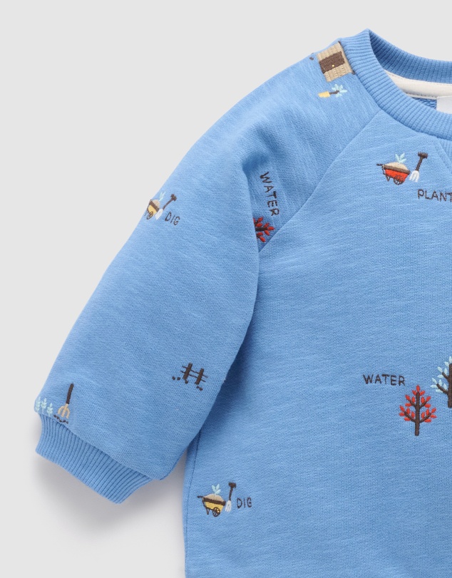Purebaby - Embroidered Windcheater-Kids-Babies