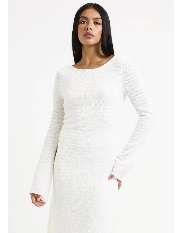 Subtitled - Havana Knit Long Sleeve Dress